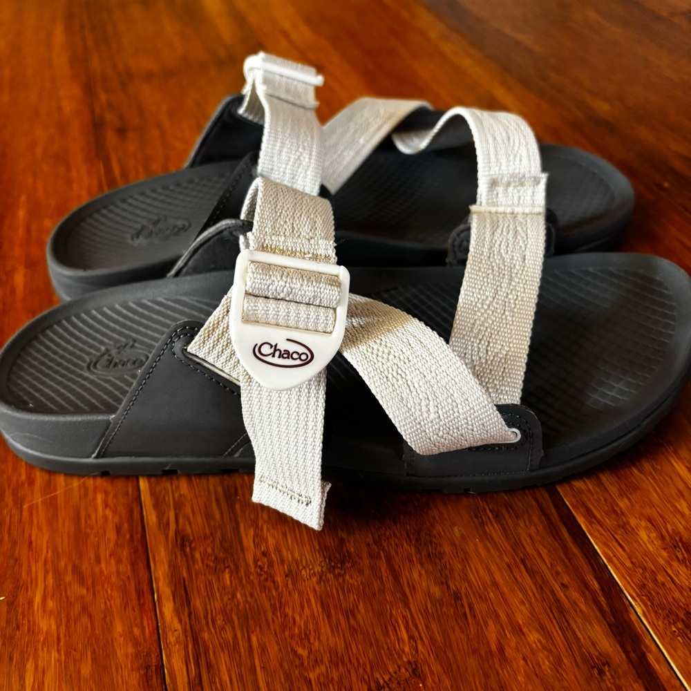 Chaco lowdown Slides Off White Women’s Size 8